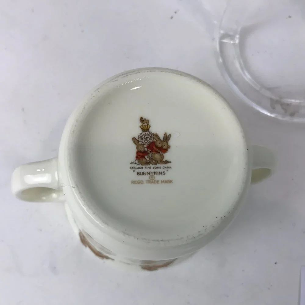 Royal Doulton ceramic, Bunnykins two handled child's mug
